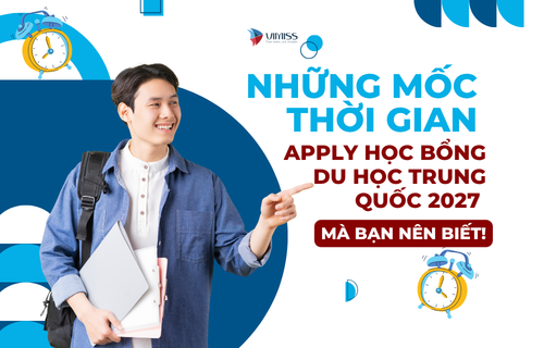 Thời gian thích hợp nhất để apply học bổng du học Trung Quốc